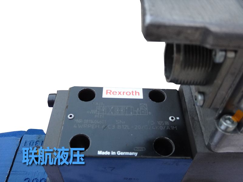 力士樂(lè)比例閥 0811404601  4WRPEH 6 C3 B12L-2XG24K0A1M